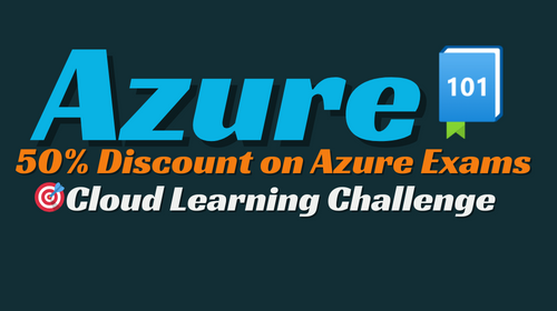 Unlock a 50% discount on Azure exams! Complete the challenge now 🚀